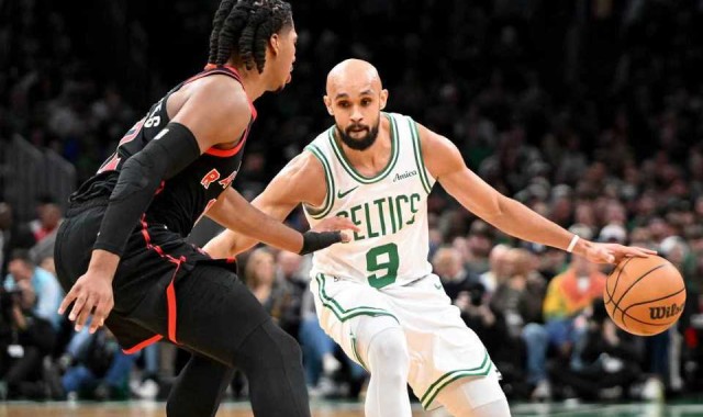 PG-布朗25+8+7绿军三杀猛龙 普里查德27+5+8豪泽19分